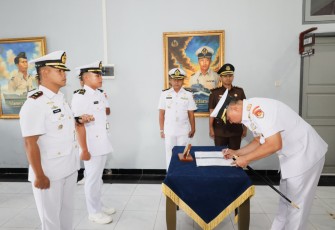 Dankodaeral IX Kukuhkan Perwira Penyidik Tindak Pidana Tertentu di Laut