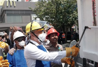 Direktorat Jenderal Perhubungan Darat Kementerian Perhubungan melalui BPTD Kelas II Kalimantan Timur melakukan kegiatan Normalisasi dan Penyesuaian Dimensi Kendaraan Angkutan Barang