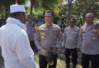 Kasatgas Humas Polri Beri Penguatan untuk Personel dan Warga Ende