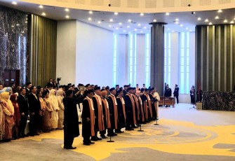 Ketua MA Lantik 11 Hakim Agung dan 3 Hakim Ad Hoc