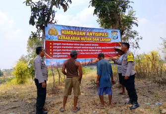 Polres Mojokerto Kota Gencarkan Pencegahan dan Kesiapsiagaan Personel Antisipasi Karhutla