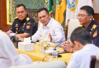 Gubernur Ansar Perkuat Sinergi dengan Bea Cukai, Bahas FTZ, Distribusi Barang hingga Pariwisata Kepri