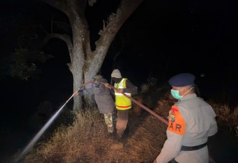 Polres Malang Terapkan Metode Sekat Jalur di Pos Jemplang, Cegah Api Karhutla Bromo Meluas