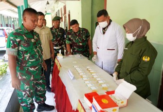 85 Personel Korem 081/DSJ Jalani Tes Urine