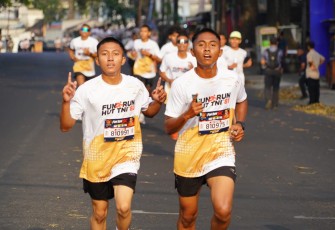 Peserta Fun Run 5K di Kota Malang