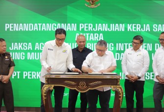 Perkuat Tata Kelola dan Sinergitas Pelaksanaan Tugas, JAM DATUN dan JAM INTEL Jalin Kerja Sama dengan PTPN III