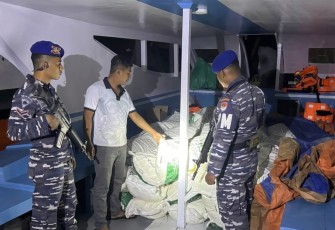 TNI AL Berhasil Gagalkan Penyelundupan 3 Ton Sianida Asal Filipina di Perairan Gorontalo 