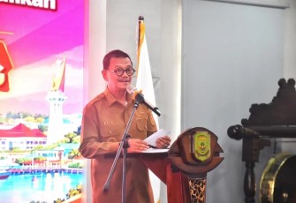 Wakil Wali Kota Tanjungpinang, Raja Ariza, secara resmi meluncurkan Dashboard Kawal Ruang Kota Tanjungpinang