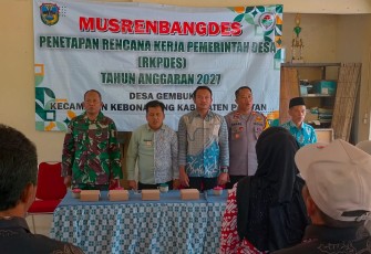 Musdes Penetapan RKPDes 2027 Desa Gembuk