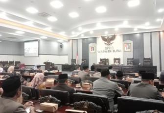 DPRD Kabupaten Blitar, Rabu 29 April 2026 (Foto : Klikwarta.com)