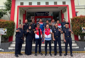 Kunjungan Kerja Kanwil Bea Cukai Aceh ke Integrated Terminal Lhokseumawe, PT Pertamina Patra Niaga