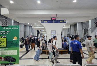 LRT Sumsel Tambah Perjalanan Hingga Pukul 02.09 Dini Hari