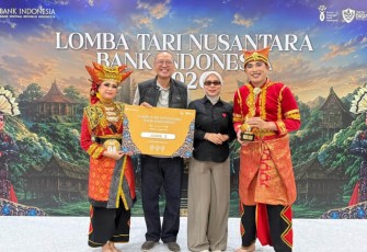 Melky Soekirman dan Mutiara Aulia Syahida dari BRI Region 6 Raih Juara 3 Lomba Tari Nusantara 2026 Bank Indonesia
