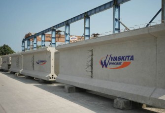 WSBP Suplai PC-I Girder untuk Proyek Jalan Perbaikan Singaraja–Mengwitani Hubungkan Kawasan Strategis
