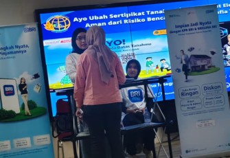 Olahraga Bersama dan Sosialisasi BRIGuna Karya di Lingkungan BPN