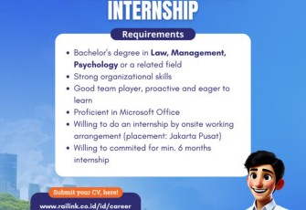 PT Railink Buka Program Magang Human Resource untuk Dukung Pengembangan Talenta Muda Indonesia