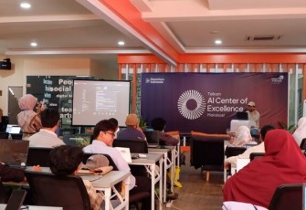 Sesi pemaparan materi oleh Akhmad Furqan, Founder & Trainer Skillforcuan