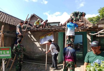 TMMD Kodim 0726/Sukoharjo Wujudkan Hunian Layak Bagi Lima Keluarga
