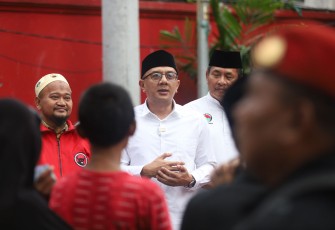 Sekretaris DPD PDI Perjuangan Jawa Timur, Deni Wicaksono