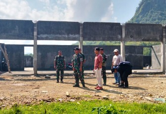 Dandim 0806/Trenggalek Pastikan Pembangunan Koperasi Desa Merah Putih Tepat Sasaran