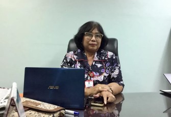 Direktur Utama RS Menur Surabaya drg. Vitria Dewi