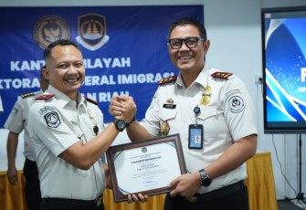 Kanim Kelas II TPI Tanjung Uban Ukir Prestasi pada Evaluasi Kinerja Triwulan II TA 2026