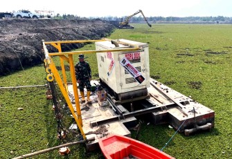 Personel Lanud Sjamsudin Noor Siaga 24 Jam Dukung Kesiapan dan Operasi Penanganan Karhutla