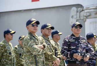 Panglima TNI Dampingi Menhan RI Tinjau Latihan Gabungan di Karimunjawa