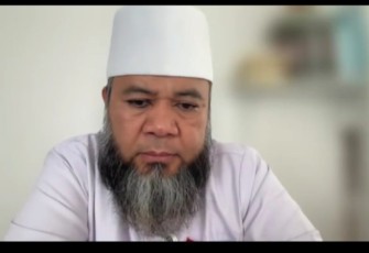 Gubernur Bengkulu Helmi Hasan  saat rapat koordinasi (rakor) bersama wali kota dan para bupati se-Provinsi Bengkulu melalui Zoom, Rabu siang (1/4) /Foto : MC 