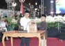 Walikota Blitar Syauqul Muhibbin (baju putih bersongkok) Teken Kerjasama dengan Rektor UIN Malang (Foto : Ist.) 