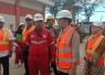 Bupati Jember Muhammad Fawait atau Gus Fawait saat meninjau pembangunan Sekolah Rakyat di Jember Sport Garden (JSG), Ajung, Kamis (9/7/2026).