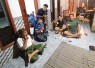 Komsos bersama warga desa lokasi TMMD