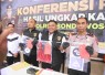 Konferensi pers Polres Bondowoso