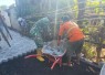 Pengerjaan paving Dusun Klagin
