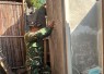 Pengerjaan sanitasi rumah Rosida di Dusun Sumur