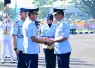 Kasau Marsekal TNI M. Tonny Harjono SE MM., saat melantik Dankoharmatau Marsma TNI Rudolf Presley Buulolo SE MM., di Bandung 