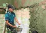 Bangun rumah warga di perbatasan
