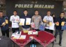 Konferensi pers Polres Malang