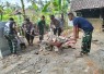 Pengerjaan pembongkaran RTLH milik ibu Ety dusun Lembenah