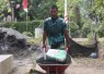 Pasokan material RTLH di dusun Lembenah