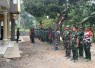 Apel pagi personel satgas TMMD ke-129 Kodim Lumajang