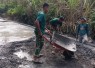 Serda Ananda Putra percepat pengecoran rabat beton