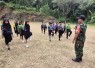 Latih PBB siswa SDN 1 Nglebo wilayah binaan