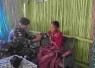 Pelayanan kesehatan satgas Yonarmed 12 Kostrad