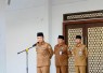 Sekretaris Daerah Provinsi Bengkulu, Herwan Antoni, memimpin apel pagi /Foto : MC 