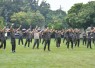 Olahraga bersama prajurit Kodim Ponorogo