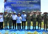 TNI AL Gelar Panen Raya Kedelai di Kabupaten Nganjuk 
