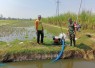 Babinsa Tiron Bantu Petani Alirkan Air ke Sawah