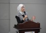 Tenny Elfirda, Direktur Pengembangan Keberlanjutan Bisnis PT Pertamina Patra Niaga, menyampaikan pandangannya mengenai pengembangan bisnis hijau PT Pertamina dan roadmaps bisnis