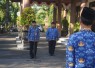 Pegawai lingkup Setda Trenggalek saat menggelar upacara dalam rangka memperingati Hari lahirnya Pancasila, tahun 2026